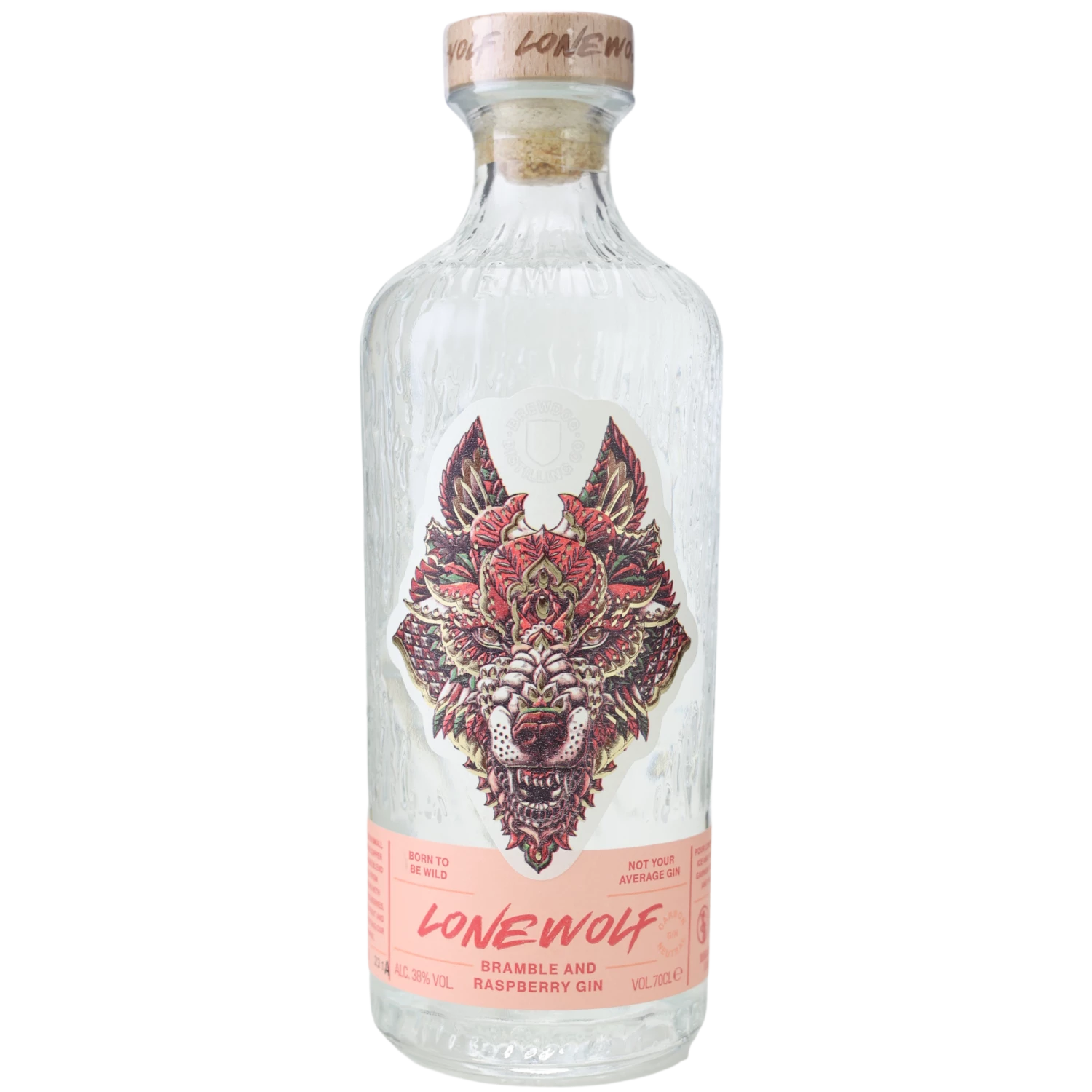 BrewDog LoneWolf Bramble & Raspberry Gin 38% 0,7l 3 BrewDog LoneWolf Bramble & Raspberry Gin 38% 0,7l