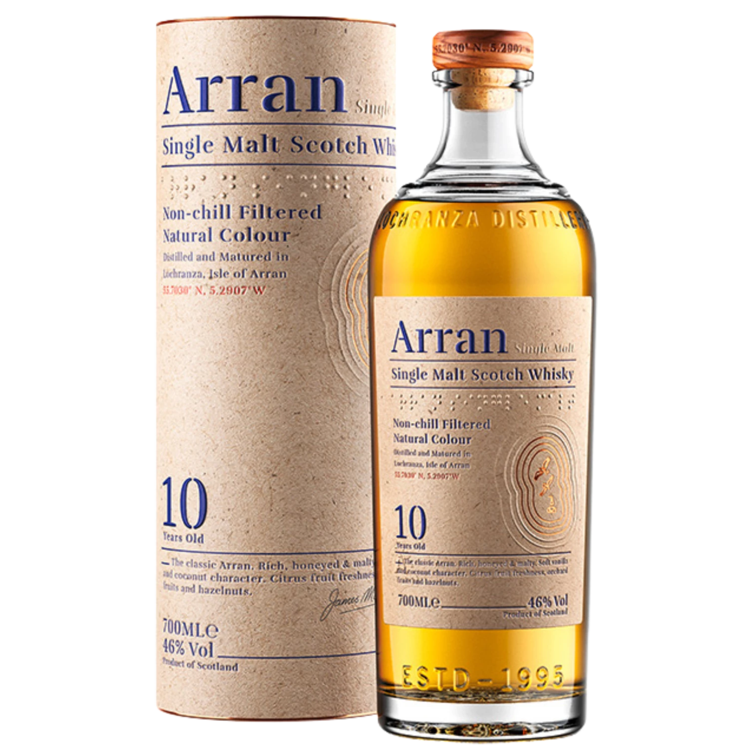 Arran Malt 10 Jahre Island Whisky 46% 0,7l 3 Arran Malt 10 Jahre Island Whisky 46% 0,7l