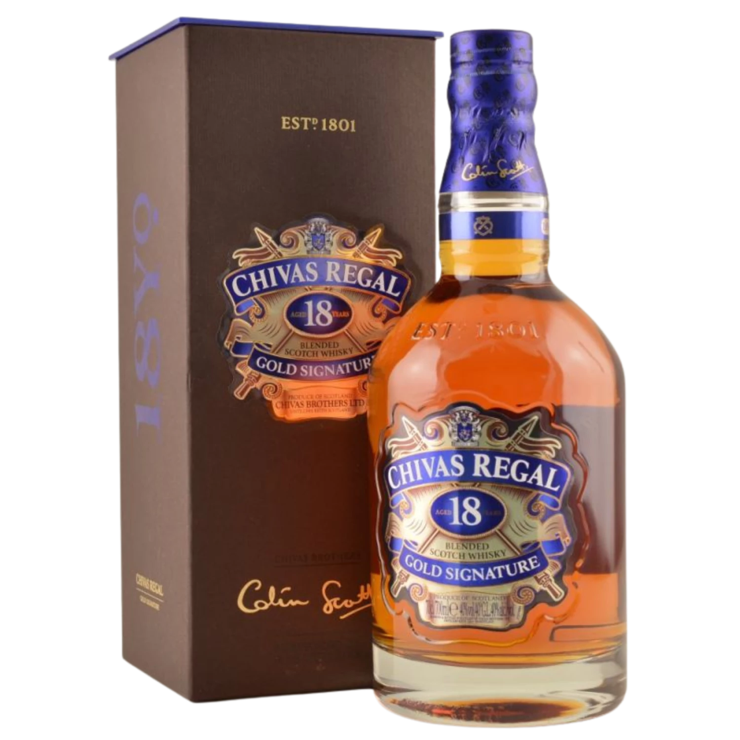 Chivas Regal 18 Jahre Whisky 40% 0,7l 3 Chivas Regal 18 Jahre Whisky 40% 0,7l