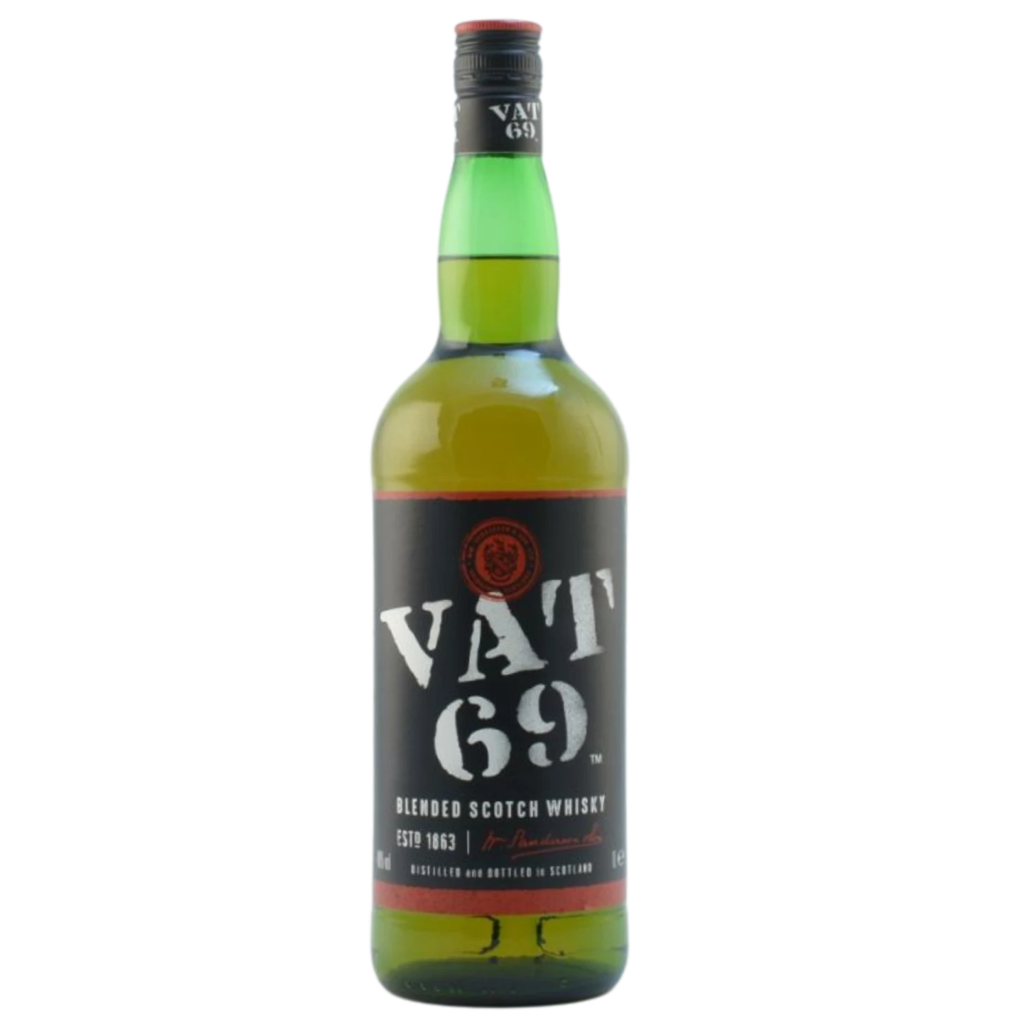 VAT 69 Blended Scotch Whisky 40% 1,0l 3 VAT 69 Blended Scotch Whisky 40% 1,0l
