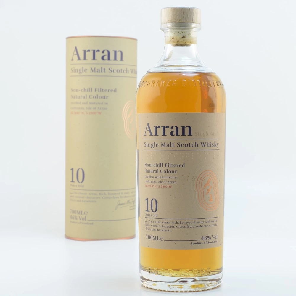 Arran Malt 10 Jahre Island Whisky 46% 0,7l 4 Arran Malt 10 Jahre Island Whisky 46% 0,7l – Bild 2