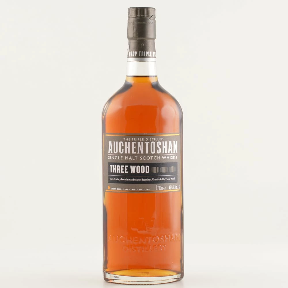Auchentoshan Three Wood Lowland Whisky 43% 0,7l 4 Auchentoshan Three Wood Lowland Whisky 43% 0,7l – Bild 2