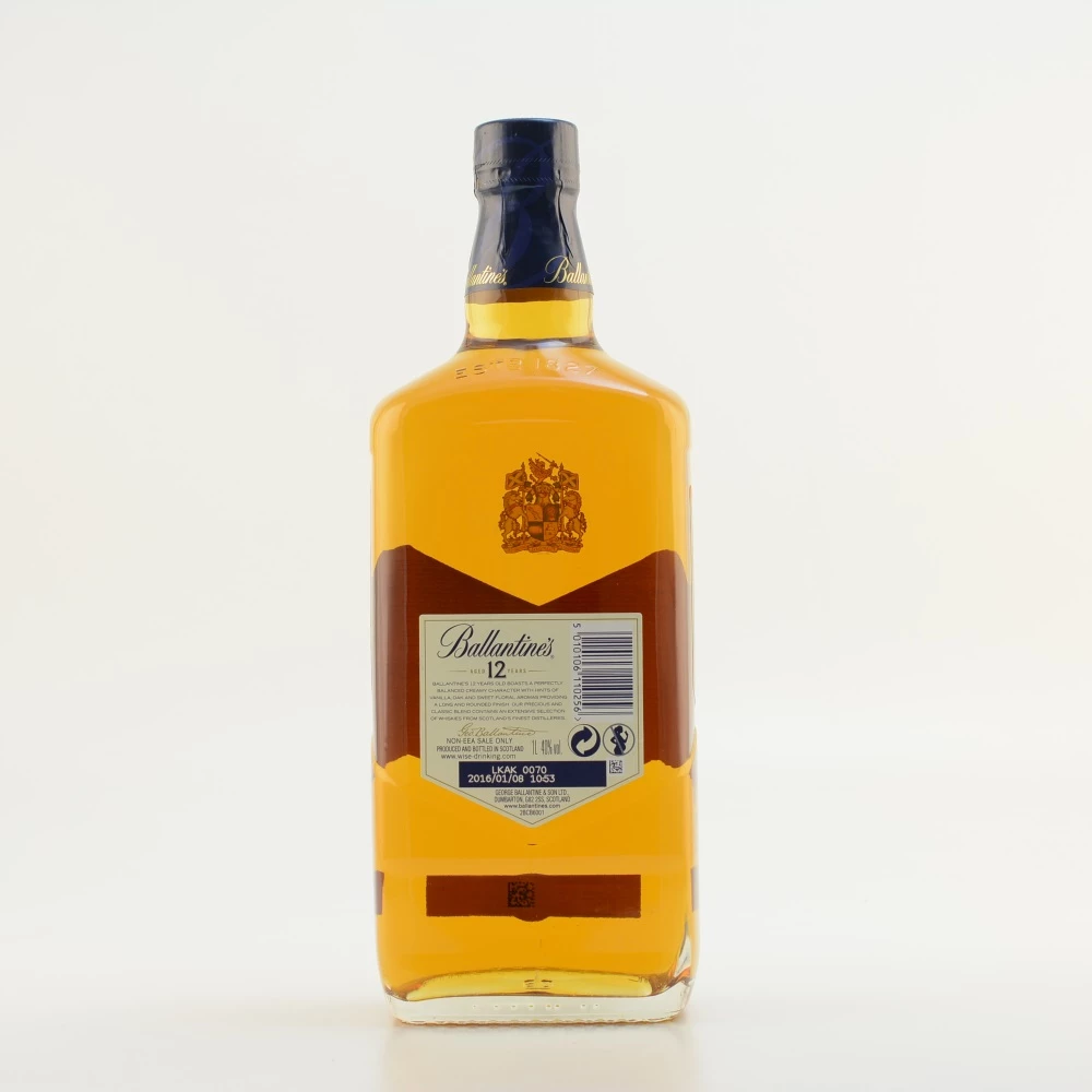 Ballantines 12 Jahre Special Reserve 40% 1,0l 6 Ballantines 12 Jahre Special Reserve 40% 1,0l – Bild 4