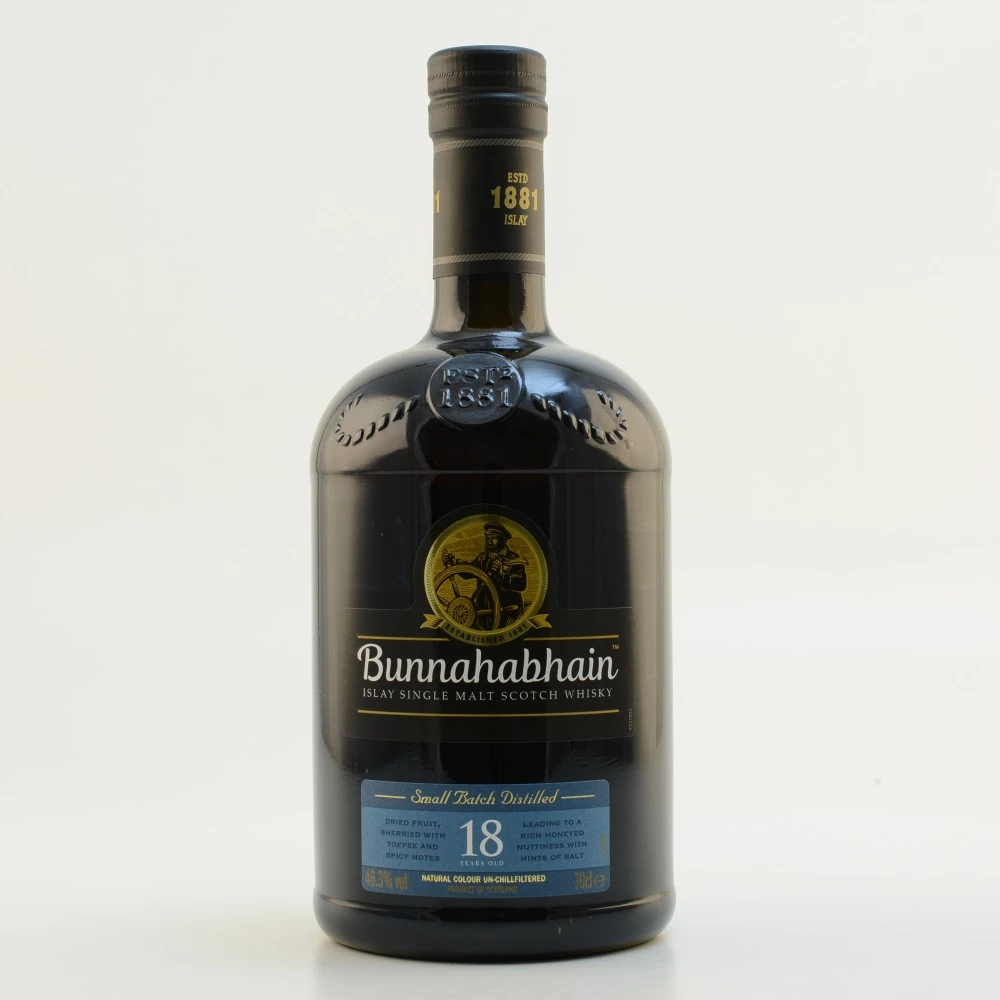 Bunnahabhain 18 Jahre Islay Whisky 46,3% 0,7l 4 Bunnahabhain 18 Jahre Islay Whisky 46,3% 0,7l – Bild 2