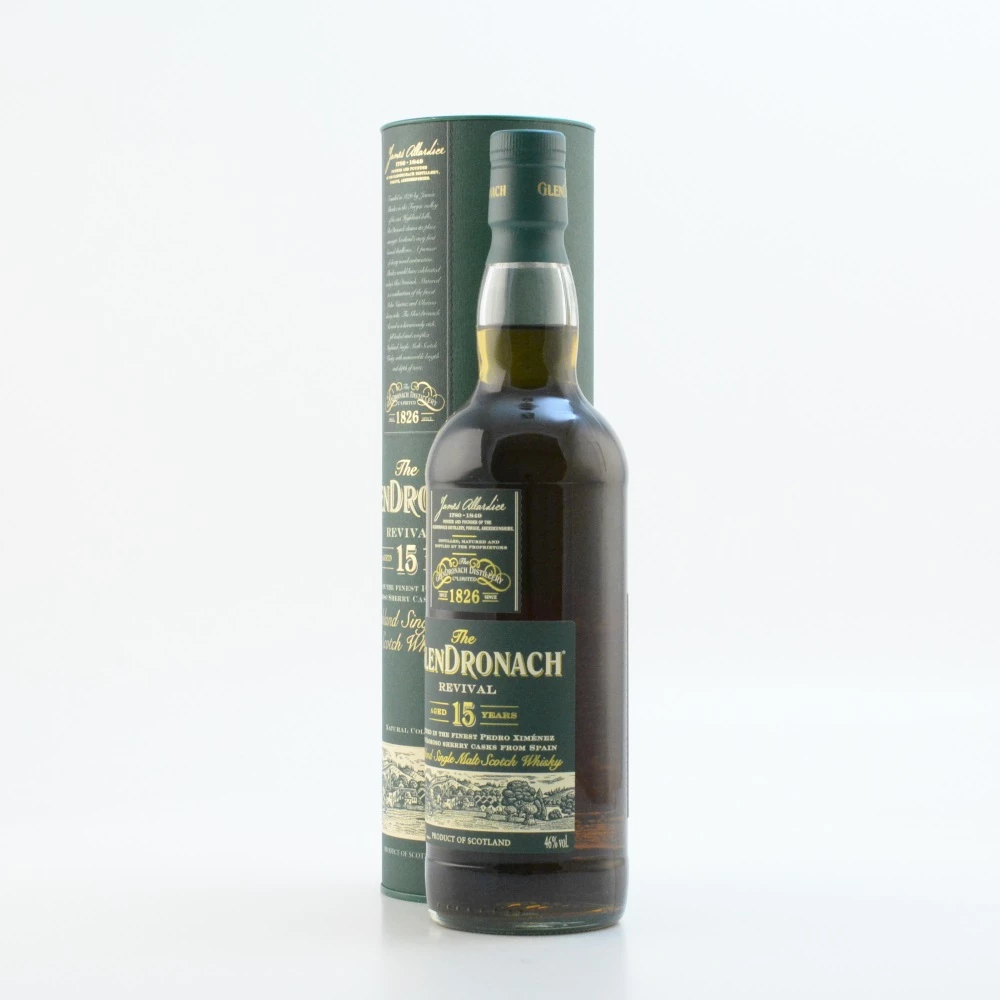 Glendronach 15 Jahre Revival Malt Whisky 2021 Edt 46% 0,7l 5 Glendronach 15 Jahre Revival Malt Whisky 2021 Edt 46% 0,7l – Bild 3