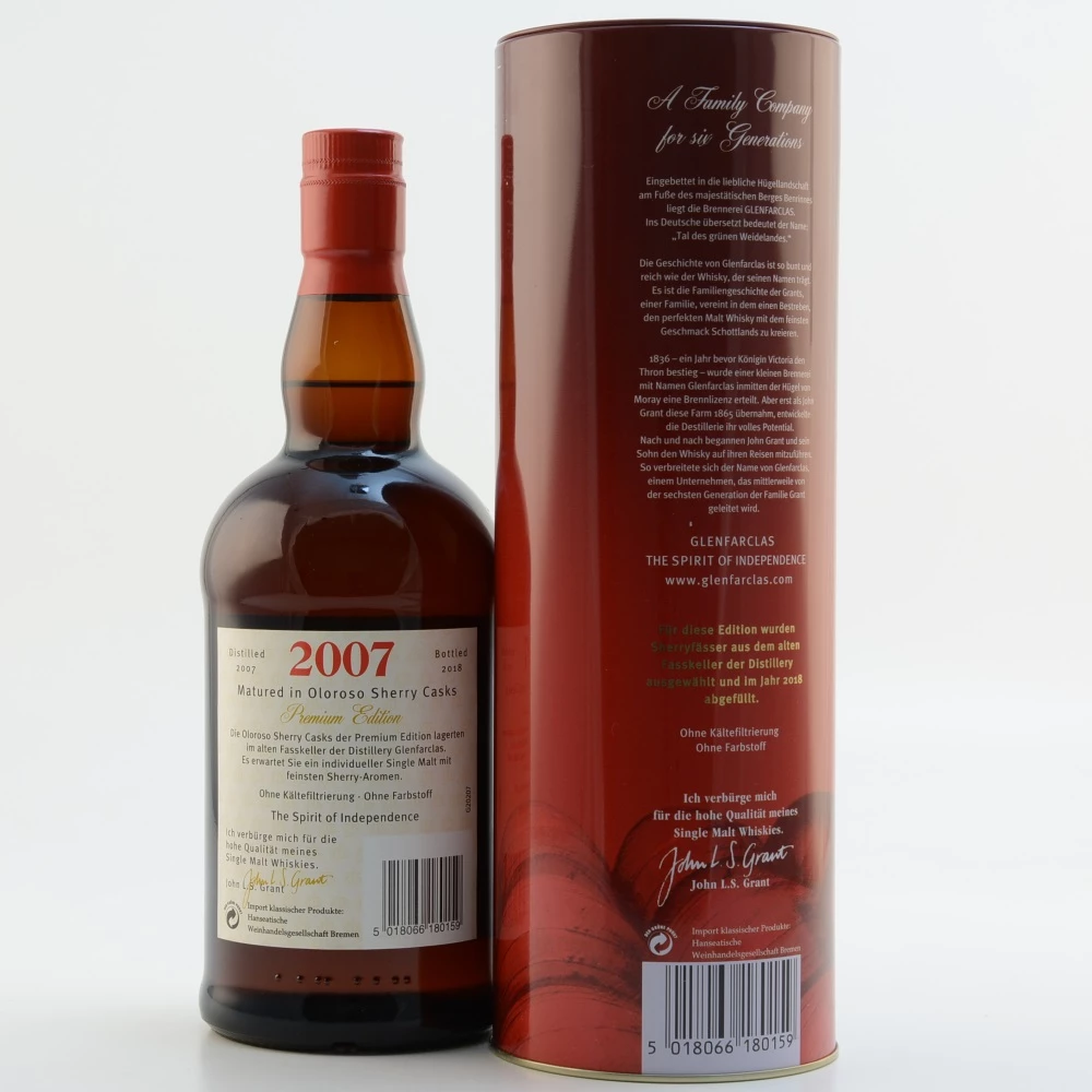 Glenfarclas 2007 Oloroso Sherry Butts Whisky 46% 0,7l 7 Glenfarclas 2007 Oloroso Sherry Butts Whisky 46% 0,7l – Bild 5