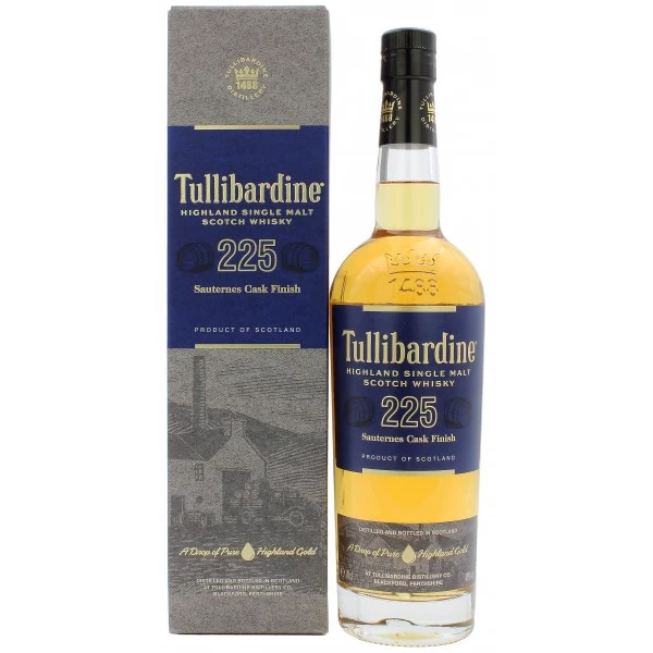 Tullibardine Sauternes Finish Highland Single Malt Scotch Whisky 43% 0,7l 3 Tullibardine Sauternes Finish Highland Single Malt Scotch Whisky 43% 0,7l