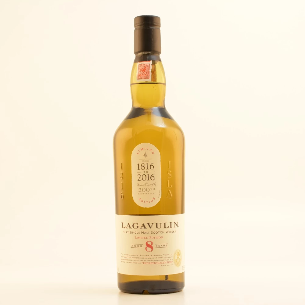 Lagavulin 8 Jahre Islay Whisky Ltd. Edition 200th Anniversairy 48% 0,7l 4 Lagavulin 8 Jahre Islay Whisky Ltd. Edition 200th Anniversairy 48% 0,7l – Bild 2
