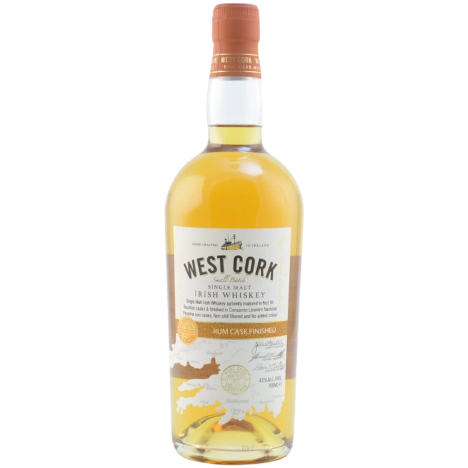 West Cork Rum Cask Single Malt Irish Whiskey 43% 0,7l 3 West Cork Rum Cask Single Malt Irish Whiskey 43% 0,7l