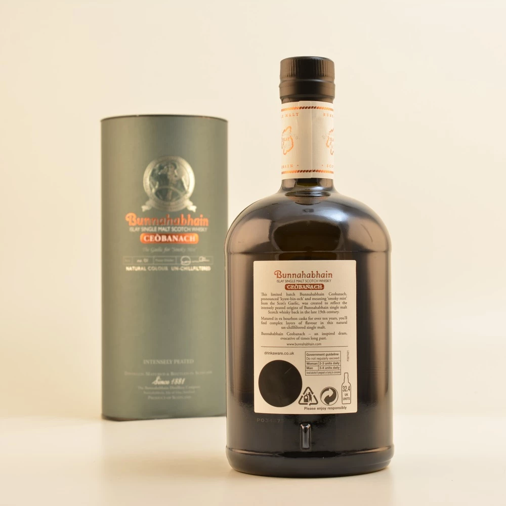 Bunnahabhain Ceobanach Islay Whisky 46,3% 0,7l 4 Bunnahabhain Ceobanach Islay Whisky 46,3% 0,7l – Bild 2