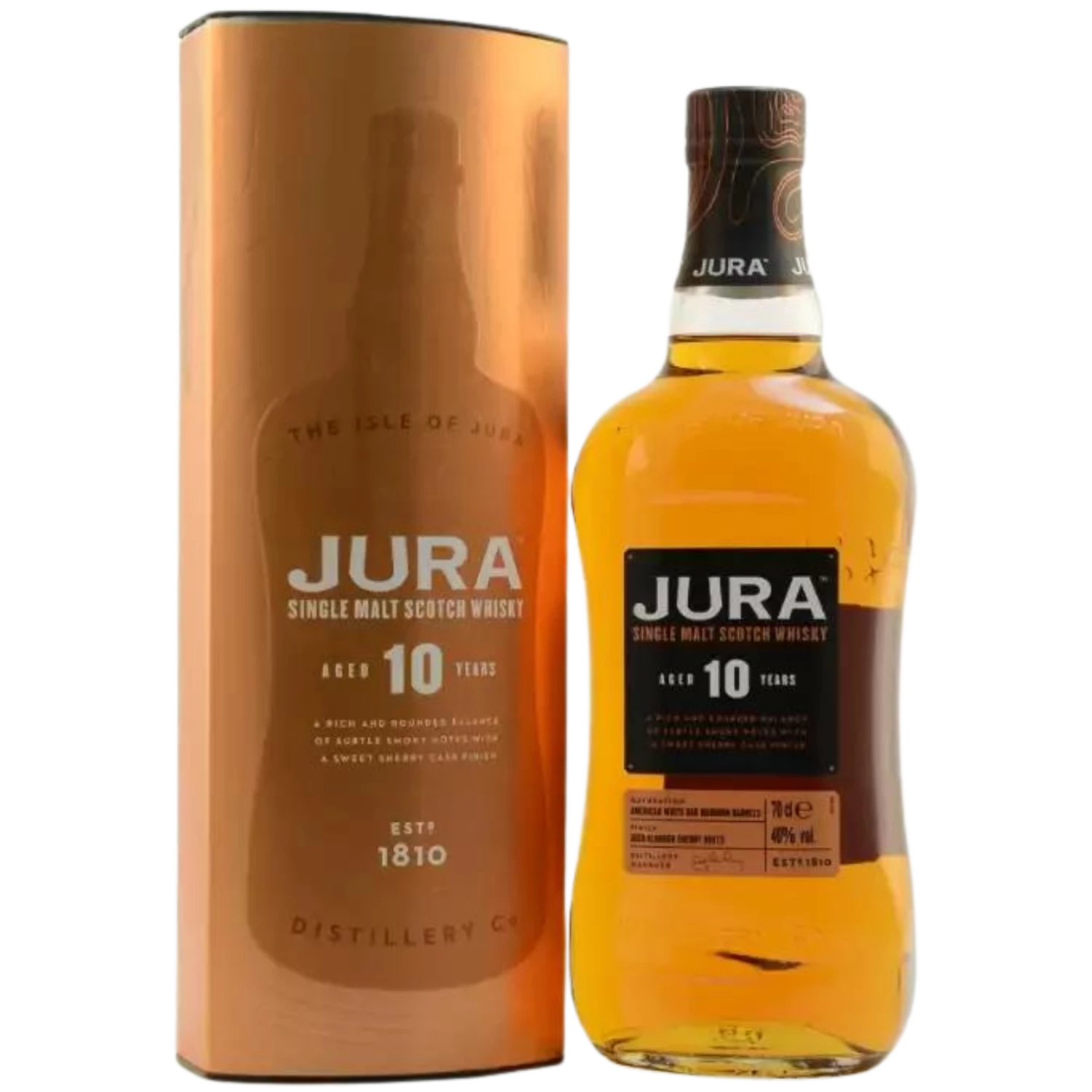 Isle Of Jura 10 Jahre Single Malt Scotch Whisky 40% 0,7l 3 Isle Of Jura 10 Jahre Single Malt Scotch Whisky 40% 0,7l
