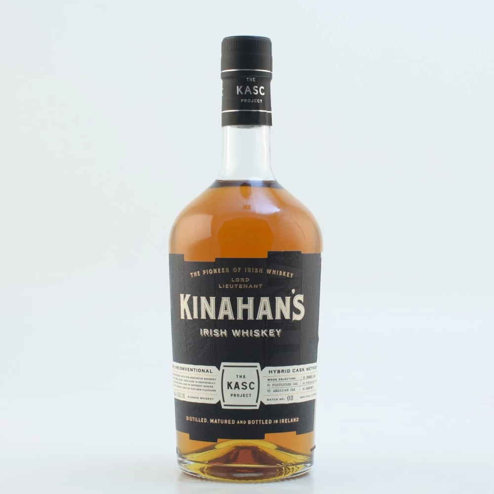 Kinahans Kasc Project Irish Whiskey 43% 0,7l 4 Kinahans Kasc Project Irish Whiskey 43% 0,7l – Bild 2