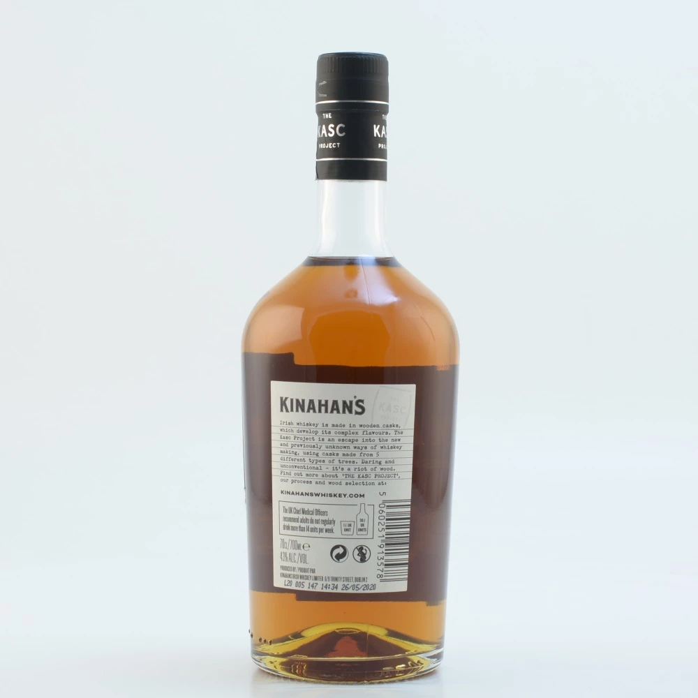Kinahans Kasc Project Irish Whiskey 43% 0,7l 6 Kinahans Kasc Project Irish Whiskey 43% 0,7l – Bild 4