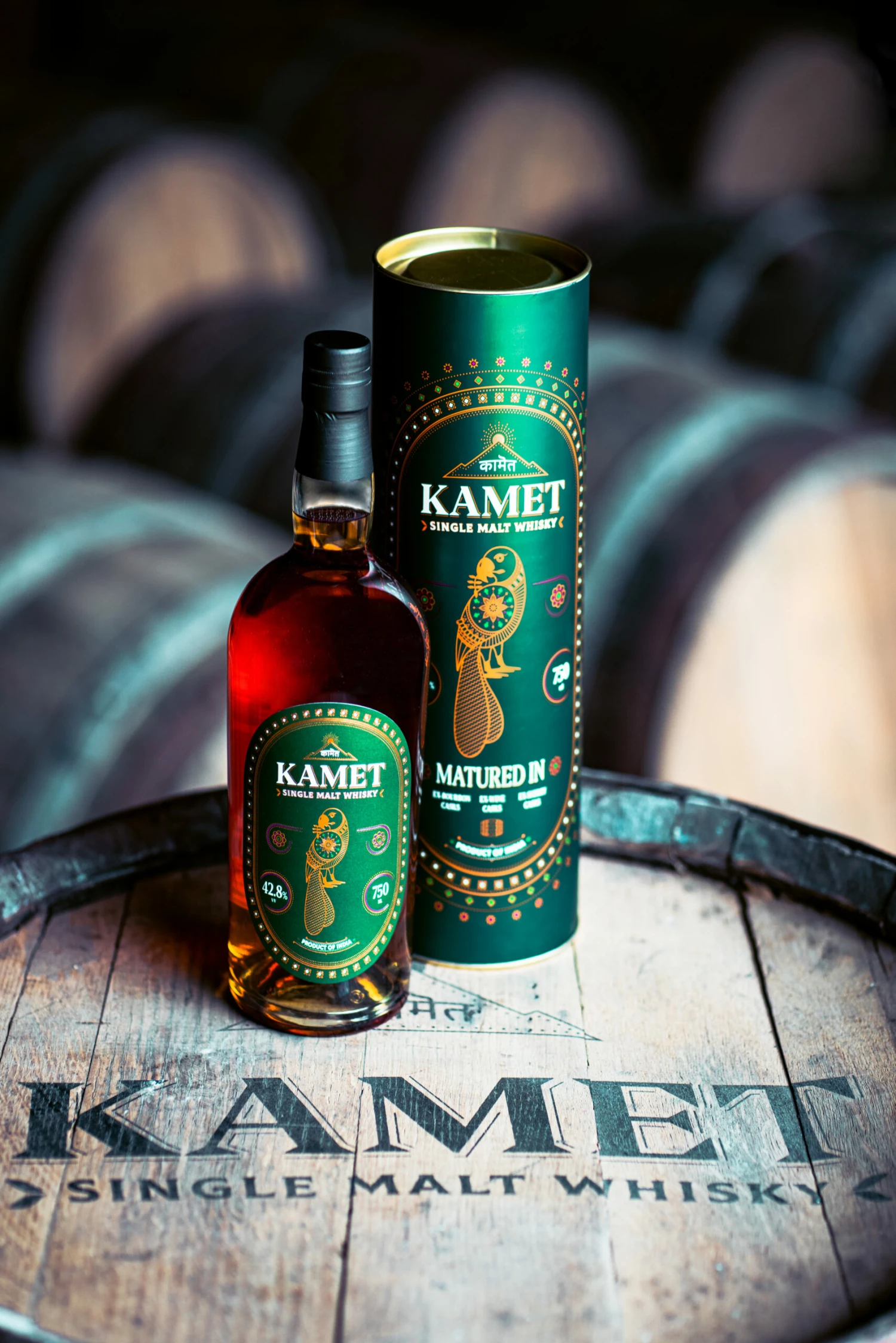 Kamet Single Malt Whisky 46% 0,7l 6 Kamet Single Malt Whisky 46% 0,7l – Bild 4