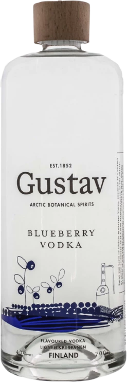 Gustav Vodka Arctic Blueberry 0,7l 40%