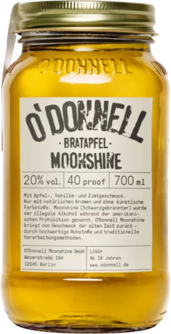 O'Donnell Original Moonshine Bratapfel 20% 0,7l