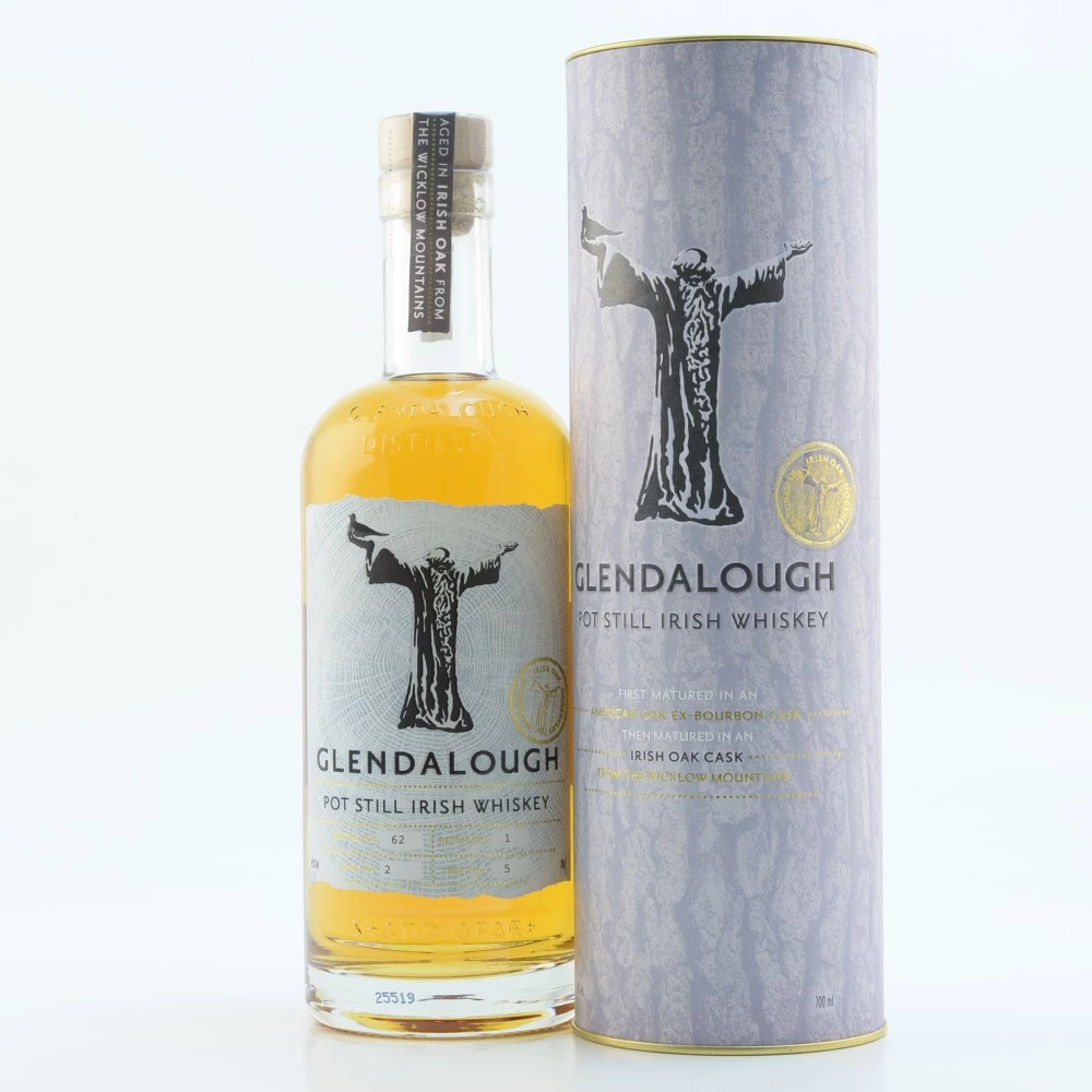 Glendalough Pot Still Irish Whiskey 43% 0,7l 4 Glendalough Pot Still Irish Whiskey 43% 0,7l – Bild 2