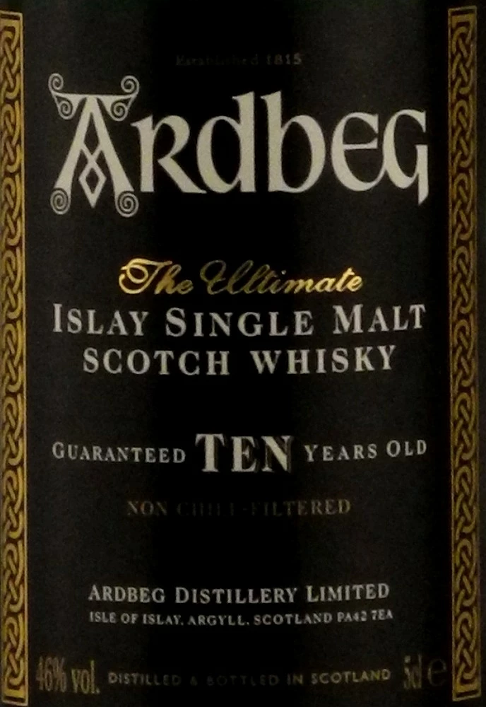 Ardbeg 10 Jahre Islay Whisky MINI 46% 0,05l 5 Ardbeg 10 Jahre Islay Whisky MINI 46% 0,05l – Bild 3