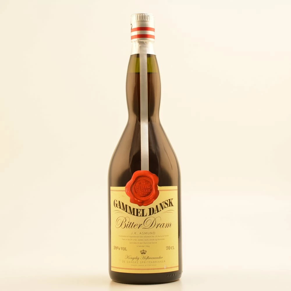 Gammel Dansk Bitter Dram 38% 0,7l 4 Gammel Dansk Bitter Dram 38% 0,7l – Bild 2