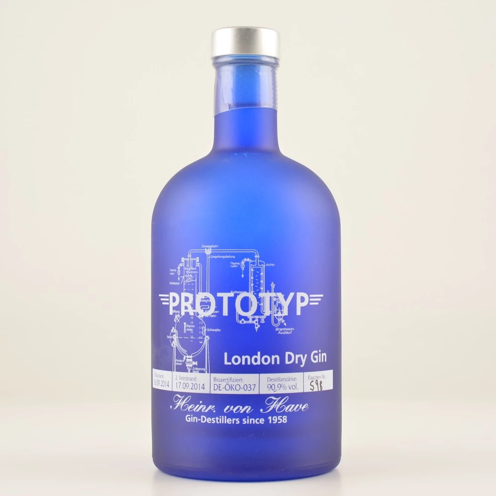 Heinrich Von Have Prototyp London Dry Gin 47,5% 0,5l 4 Heinrich Von Have Prototyp London Dry Gin 47,5% 0,5l – Bild 2