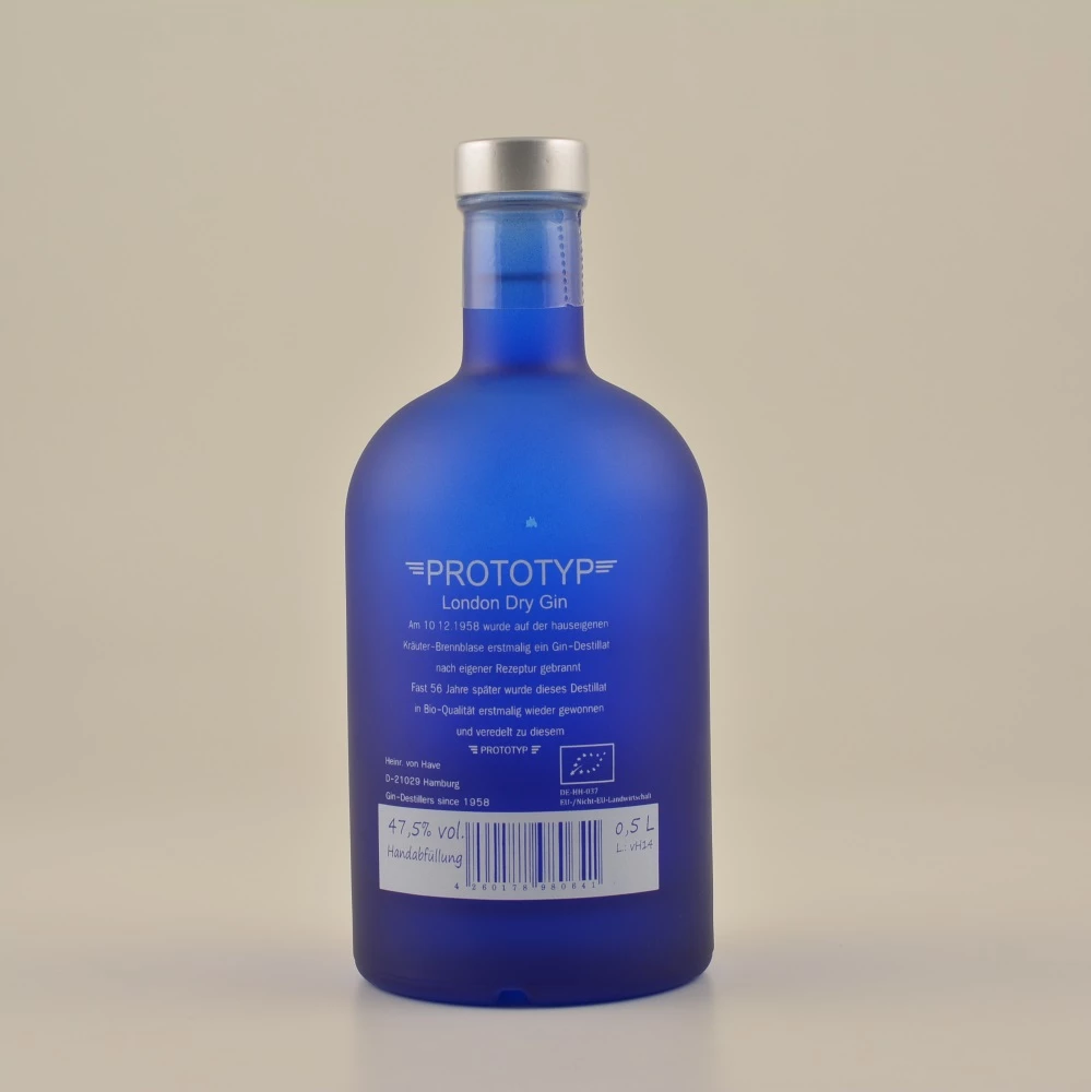 Heinrich Von Have Prototyp London Dry Gin 47,5% 0,5l 6 Heinrich Von Have Prototyp London Dry Gin 47,5% 0,5l – Bild 4