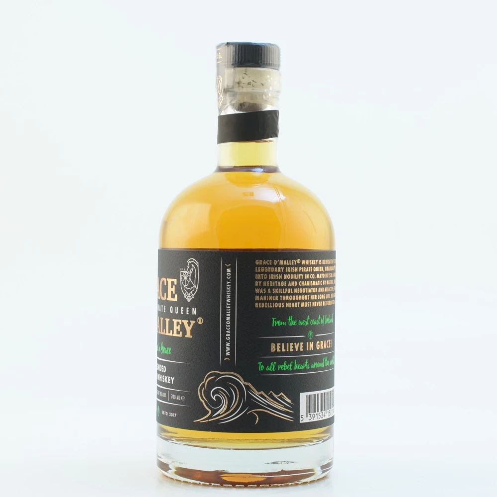 Grace O'Malley Blended Irish Whiskey 40% 0,7l 5 Grace O'Malley Blended Irish Whiskey 40% 0,7l – Bild 3
