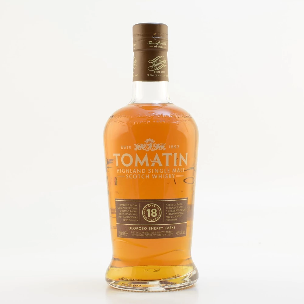Tomatin 18 Jahre Highland Single Malt Whisky 46% 0,7l 4 Tomatin 18 Jahre Highland Single Malt Whisky 46% 0,7l – Bild 2
