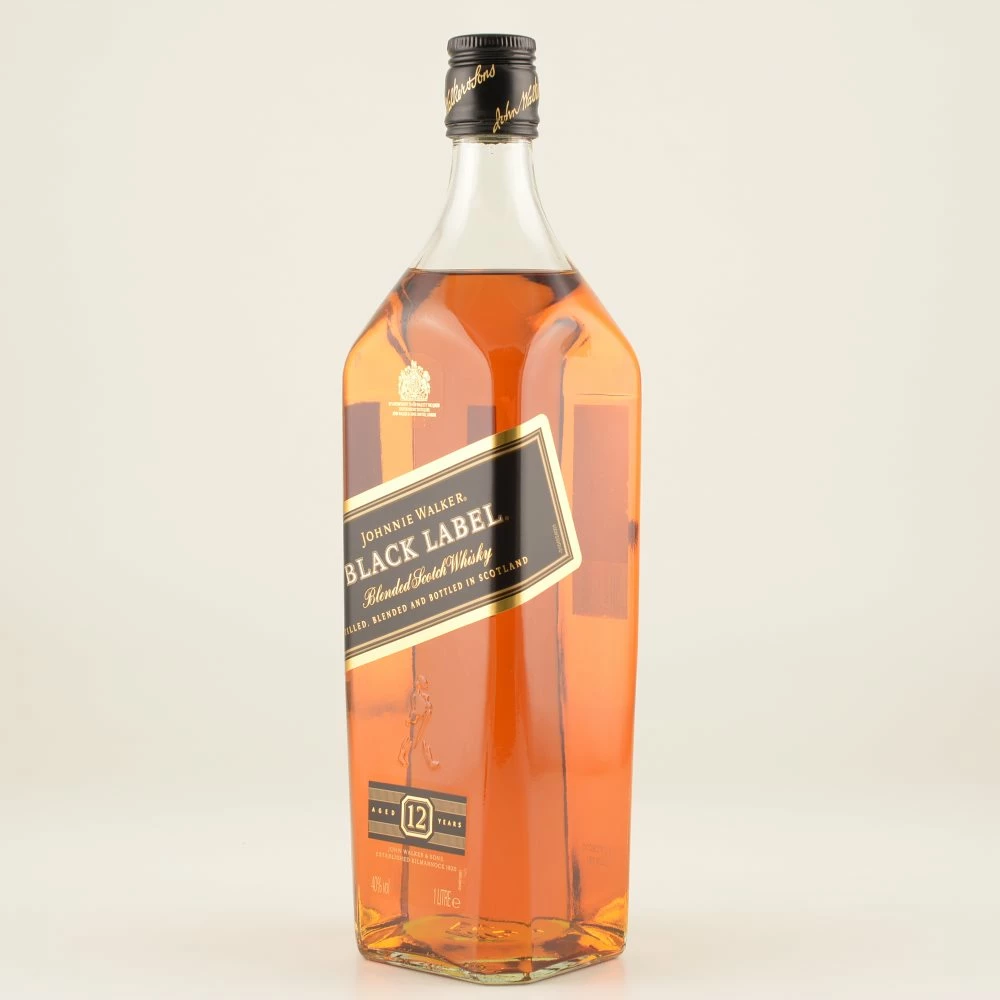 Johnnie Walker Black Label 12 Jahre 40% 1,0l 5 Johnnie Walker Black Label 12 Jahre 40% 1,0l – Bild 3