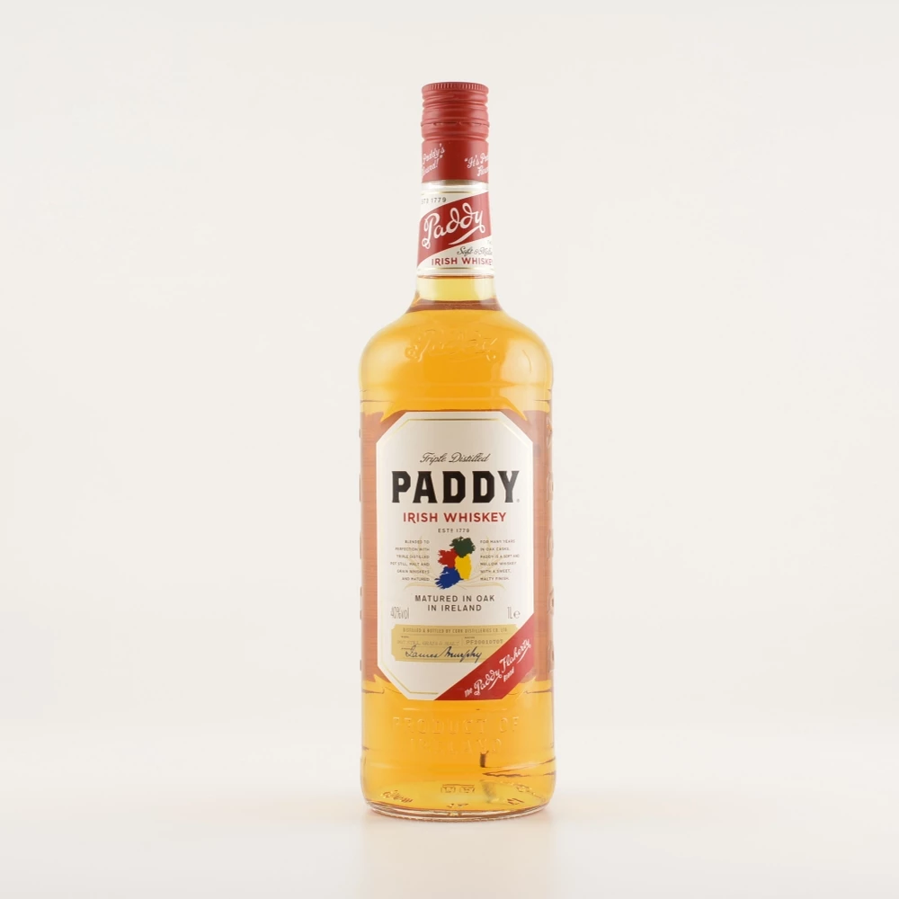 Paddy Old Irish Whiskey 40% 1,0l 4 Paddy Old Irish Whiskey 40% 1,0l – Bild 2