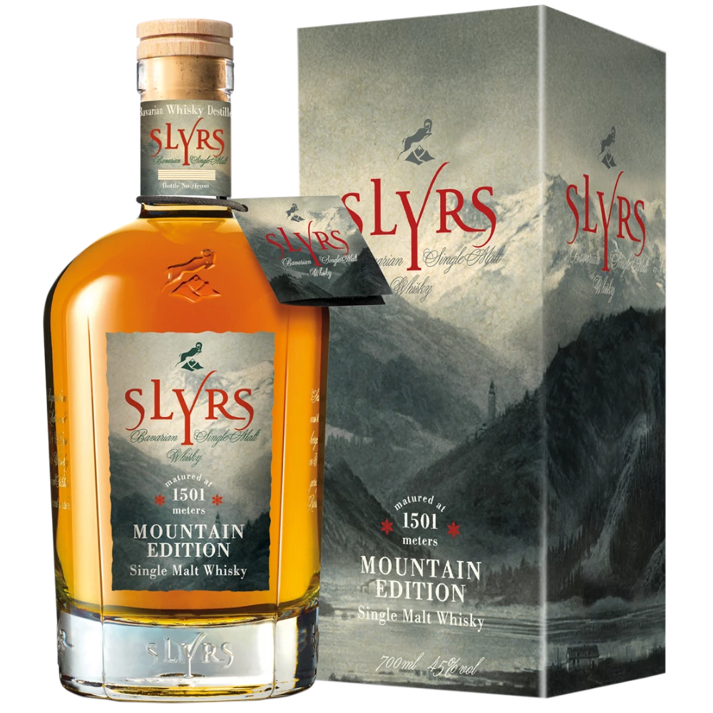 Slyrs Bavarian Mountain Edition Whisky 45% 0,7l 3 Slyrs Bavarian Mountain Edition Whisky 45% 0,7l