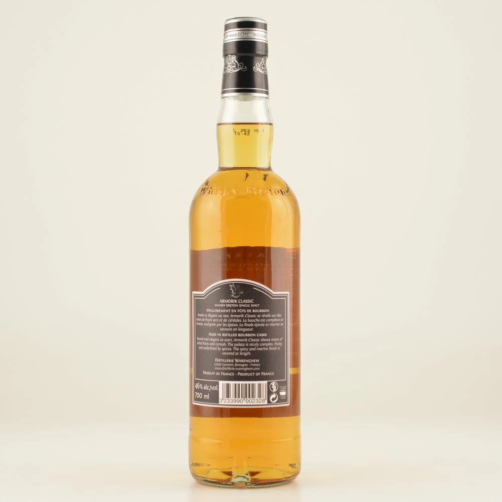 Armorik Single Malt De Bretagne Whisky 46% 0,7l 6 Armorik Single Malt De Bretagne Whisky 46% 0,7l – Bild 4