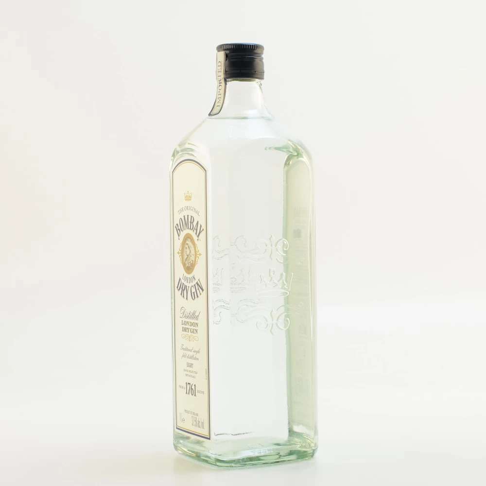 Bombay Original London Dry Gin 37,5% 1,0l 4 Bombay Original London Dry Gin 37,5% 1,0l – Bild 2