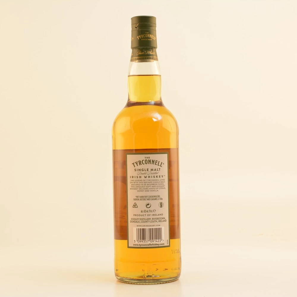 Tyrconnell Irish Single Malt Whiskey 43% 0,7l 6 Tyrconnell Irish Single Malt Whiskey 43% 0,7l – Bild 4