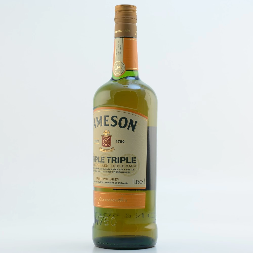 Jameson Triple Triple Irish Whisky 40% 1l 5 Jameson Triple Triple Irish Whisky 40% 1l – Bild 3