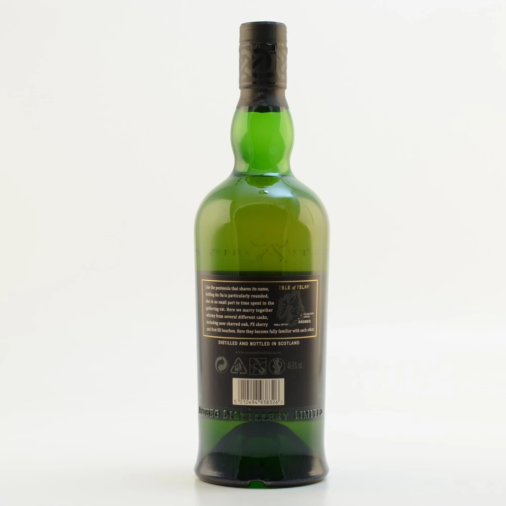 Ardbeg An Oa Islay Whisky 46,6% 0,7l 7 Ardbeg An Oa Islay Whisky 46,6% 0,7l – Bild 5