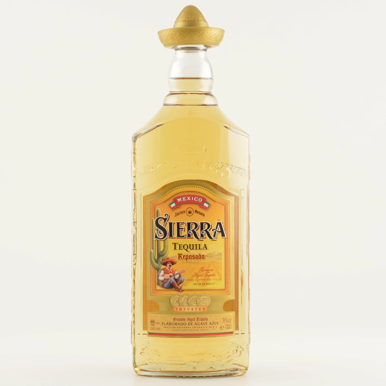 Sierra Tequila Reposado 38% 1,0l 3 Sierra Tequila Reposado 38% 1,0l