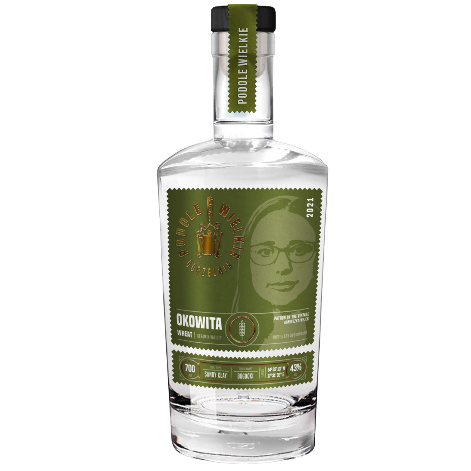 Podole Wielkie Okowita Wheat 2021 43% 0,7l 3 Podole Wielkie Okowita Wheat 2021 43% 0,7l