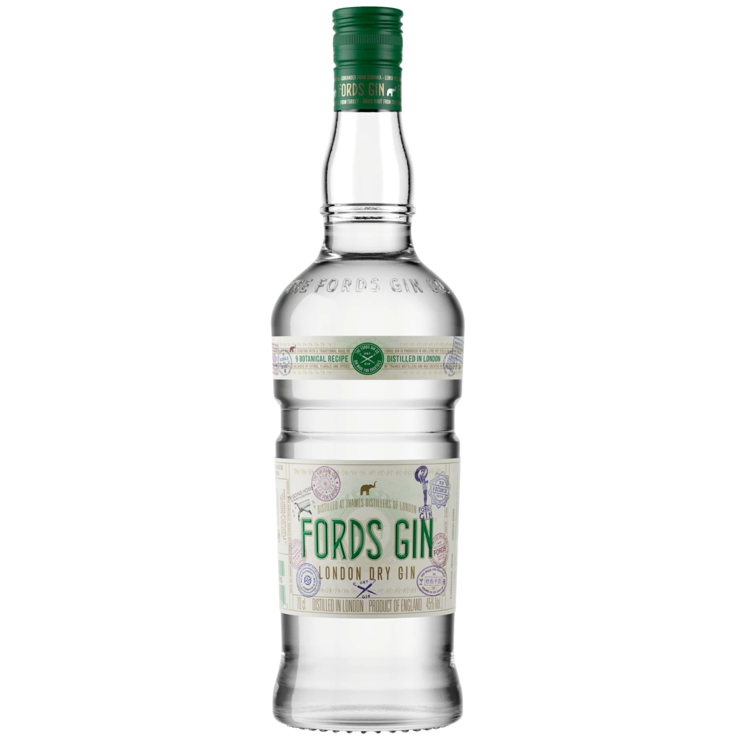 Fords Dry Gin 45% 0,7l 3 Fords Dry Gin 45% 0,7l
