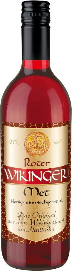 Roter Wikinger Met (Glasflasche) 6% 0,75l 3 Roter Wikinger Met (Glasflasche) 6% 0,75l