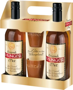 Doppelter Wikinger Met 2 Fl. Met á 11% 0,7l + 2 Met Tonbecher