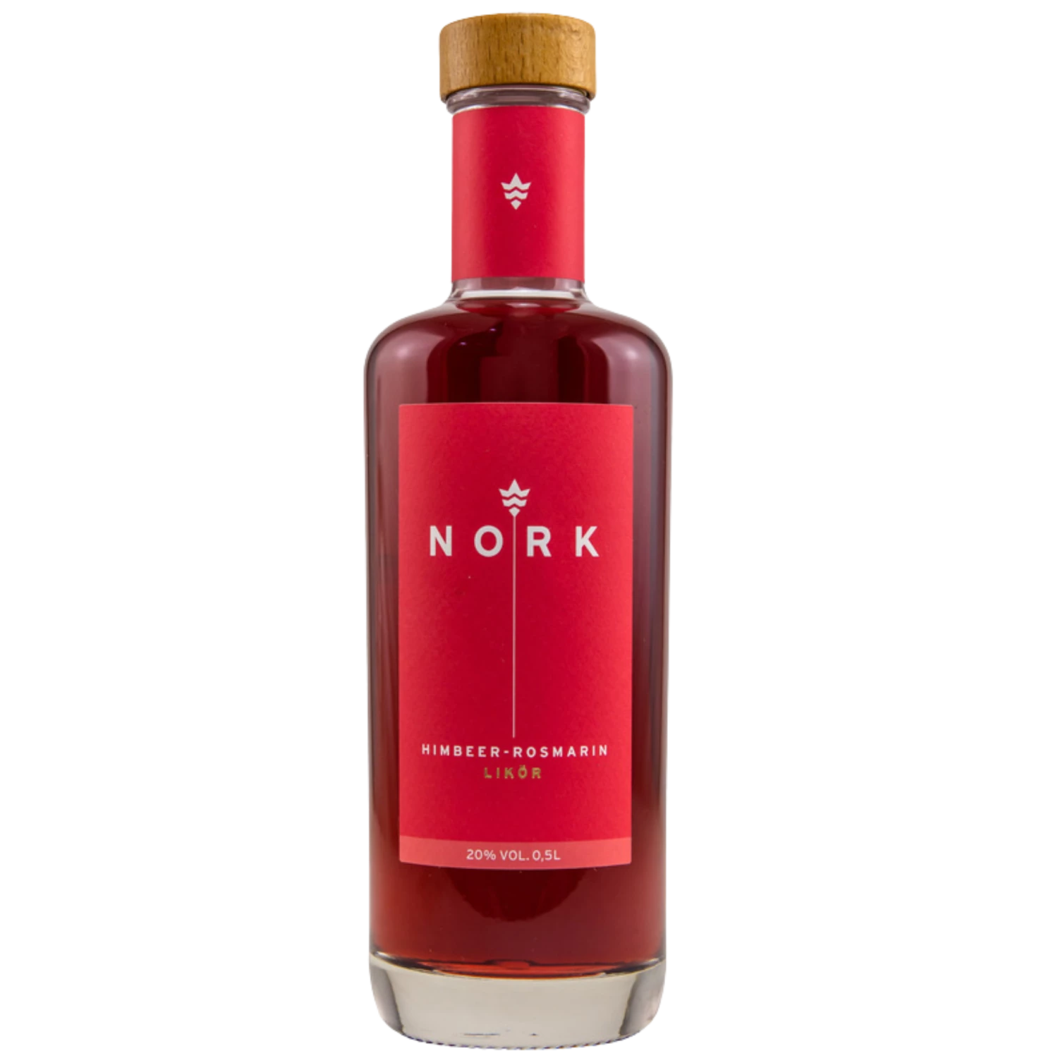 NORK Himbeer-Rosmarin Likör 20% 0,5l 3 NORK Himbeer-Rosmarin Likör 20% 0,5l