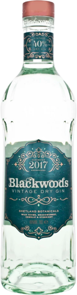 Blackwoods Vintage Dry Gin 40% 0,7l