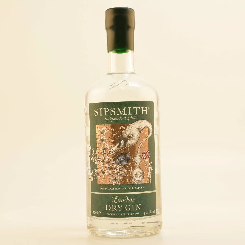 Sipsmith London Dry Gin 41,6% 0,7l 4 Sipsmith London Dry Gin 41,6% 0,7l – Bild 2