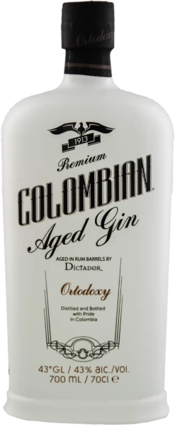 Dictador Colombian Aged White Gin (Ortodoxy) 43% 0,7l