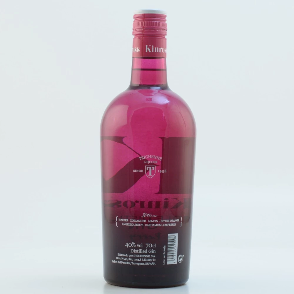 Kinross Wild Berry Fruits Premium Gin 40% 0,7l 7 Kinross Wild Berry Fruits Premium Gin 40% 0,7l – Bild 5