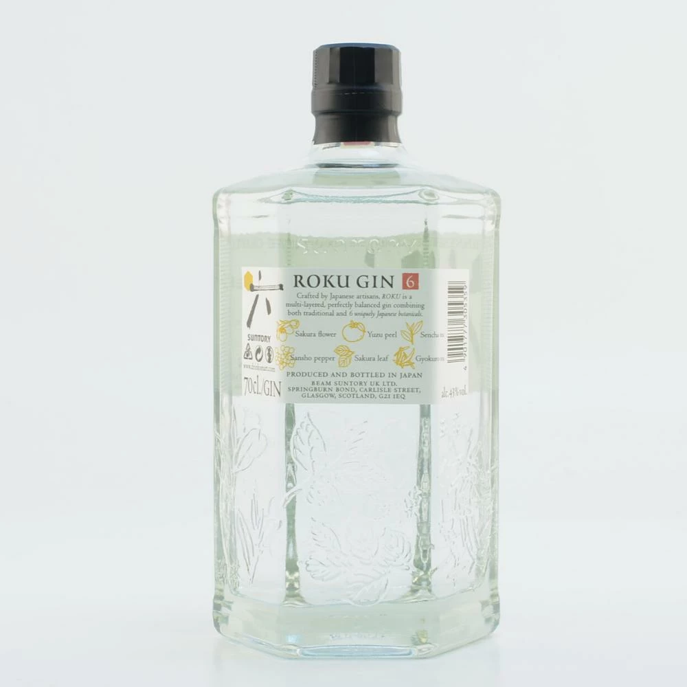 Roku Japanese Craft Gin 43% 0,7l 7 Roku Japanese Craft Gin 43% 0,7l – Bild 5