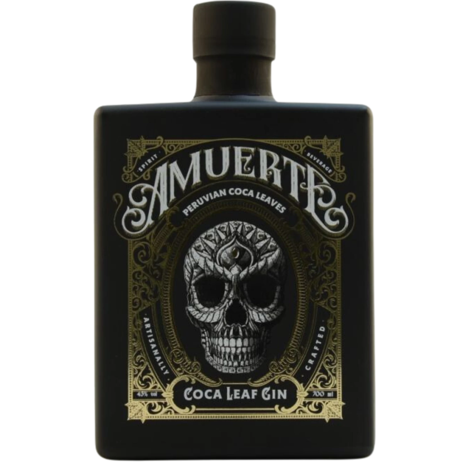 Amuerte Coca Leaf Gin Black Edition 43% 0,7l 3 Amuerte Coca Leaf Gin Black Edition 43% 0,7l