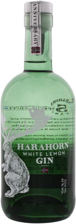 Harahorn Norwegian White Lemon Gin 42% 0,5l