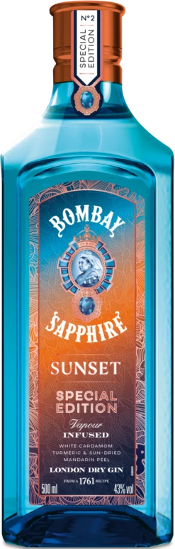 Bombay Sapphire Sunset Special Edition Gin 43% 0,5l