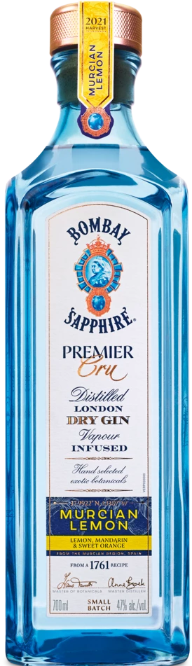 Bombay Sapphire Premier Cru Gin 47% 0,7l 3 Bombay Sapphire Premier Cru Gin 47% 0,7l